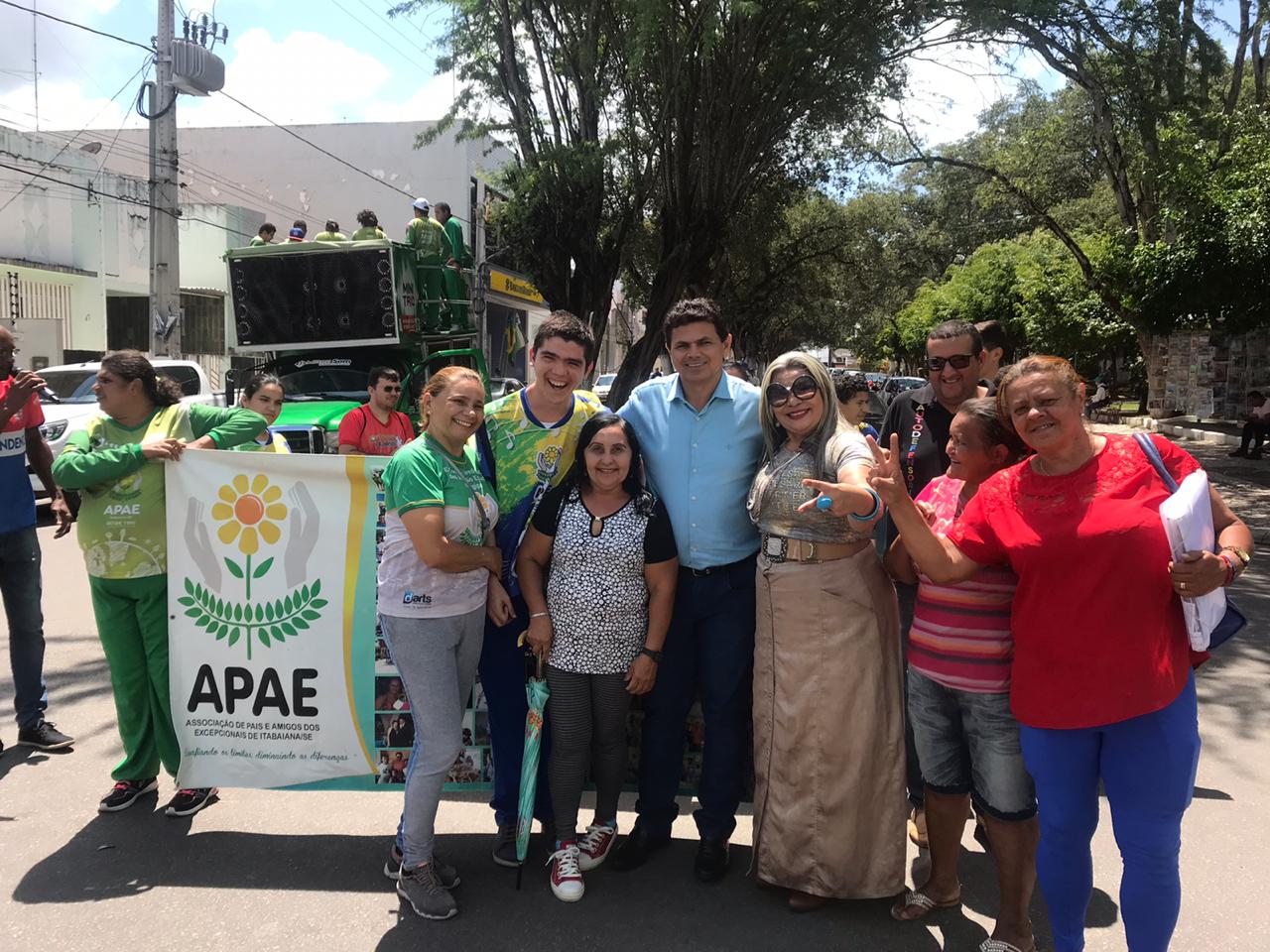 APAE de Itabaiana agradece ao prefeito Valmir de Francisquinho por doação de terreno.